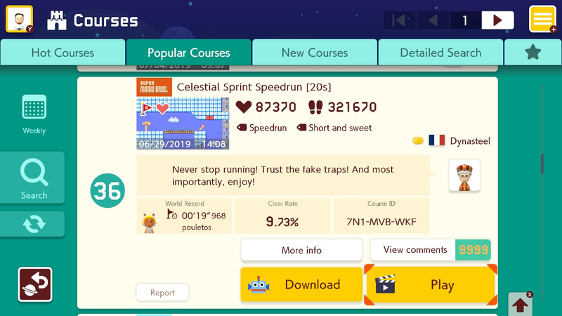 Illustration for article titled Mario Maker 2 Lets You Feel Like A Speedrunner